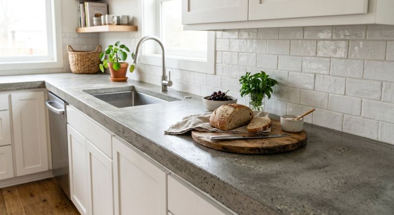Cement Countertop Installation in Santa Rosa, CA