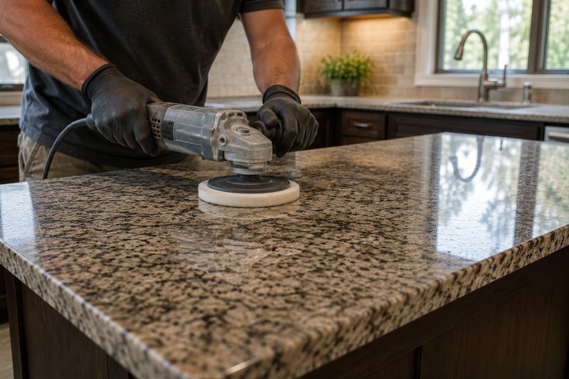 Granite Countertop Polishing in Sacramento, CA