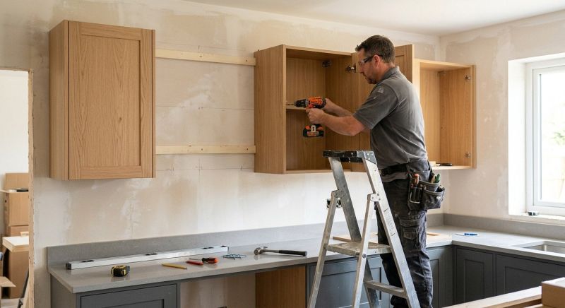 Pine Cabinets Installation in Dayton, OH