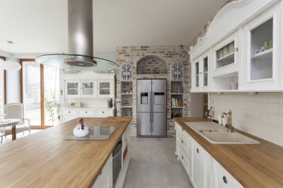 Add a Warm and Natural Aesthetic with Wood Countertop Installation!